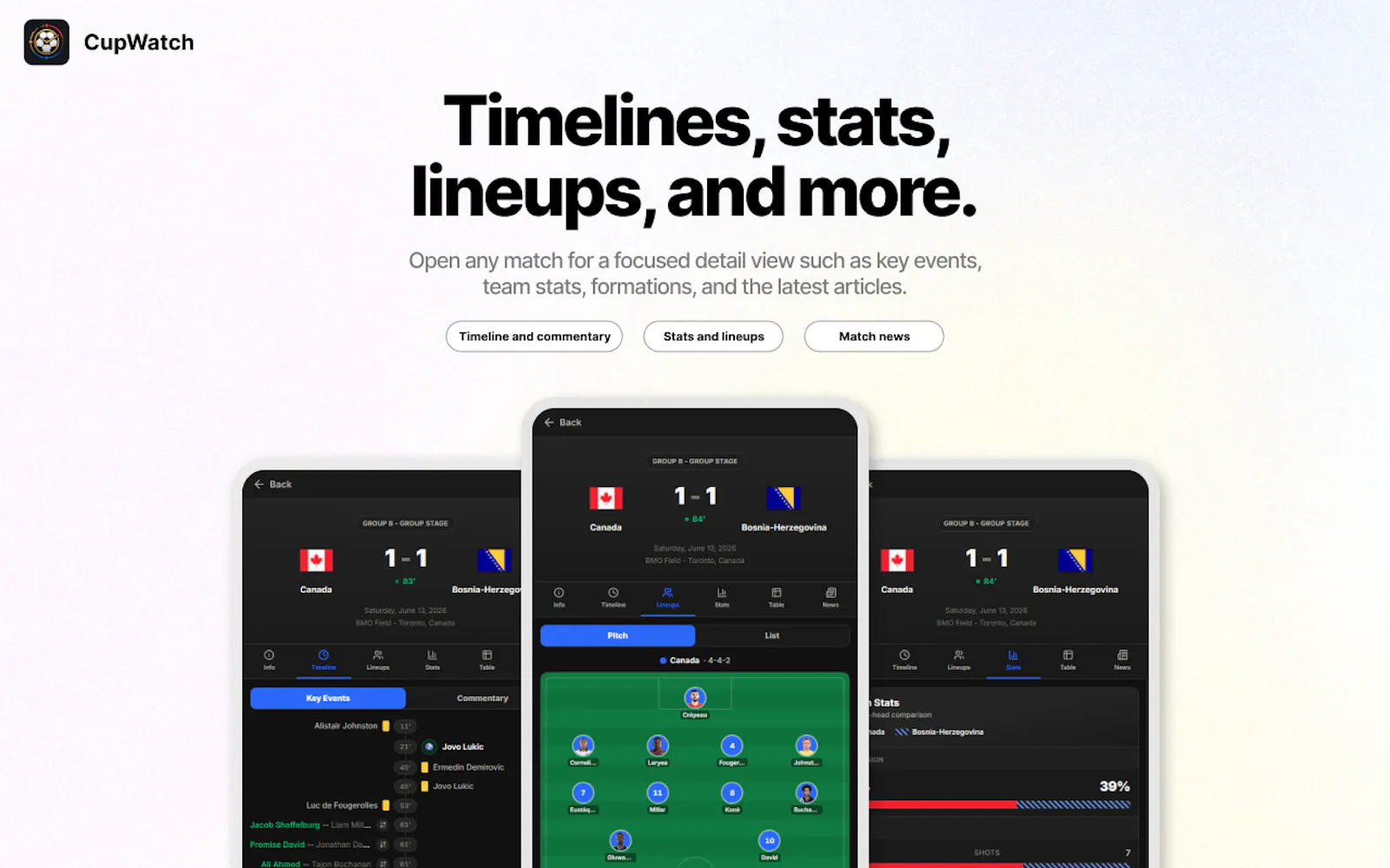 CupWatch screenshot 5