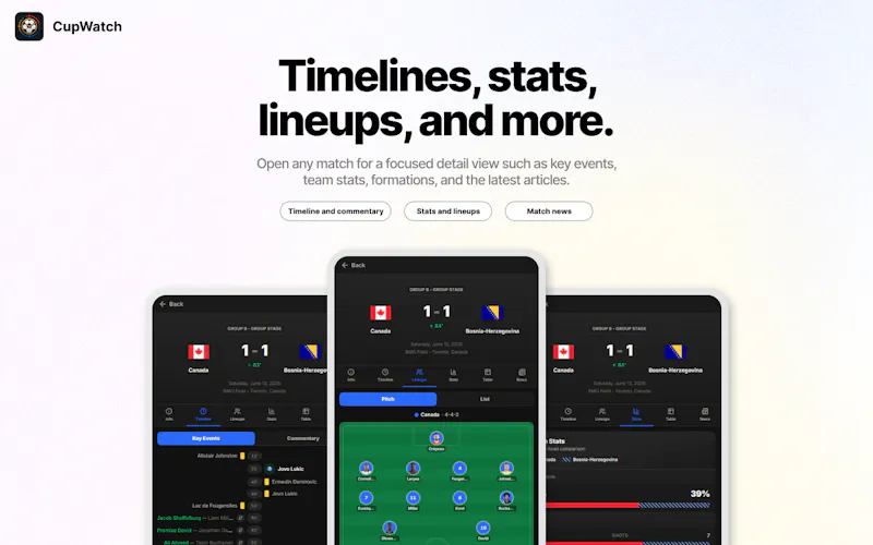 CupWatch screenshot 5