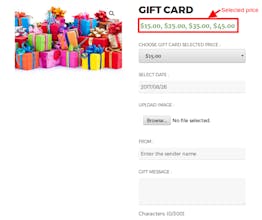 WooCommerce Ultimate Gift Card gallery image