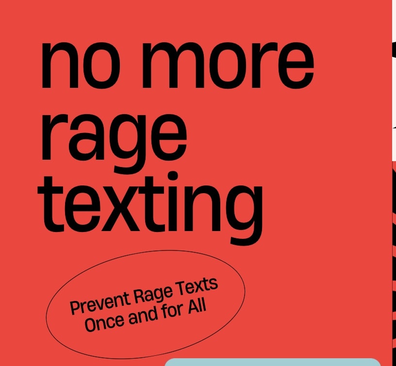 Rage Text Preventer
