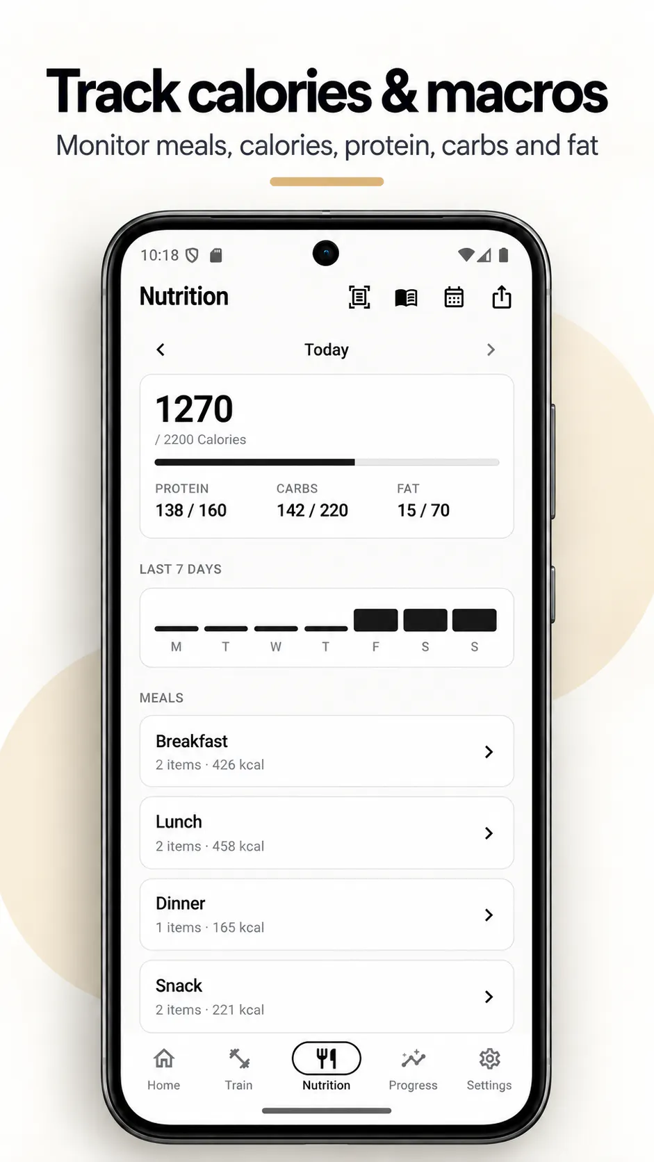 Gym & Macros: Workout Tracker gallery image