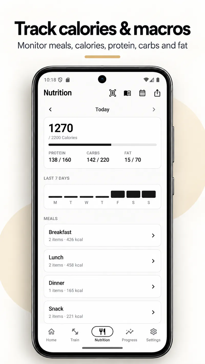 Gym & Macros: Workout Tracker screenshot 5