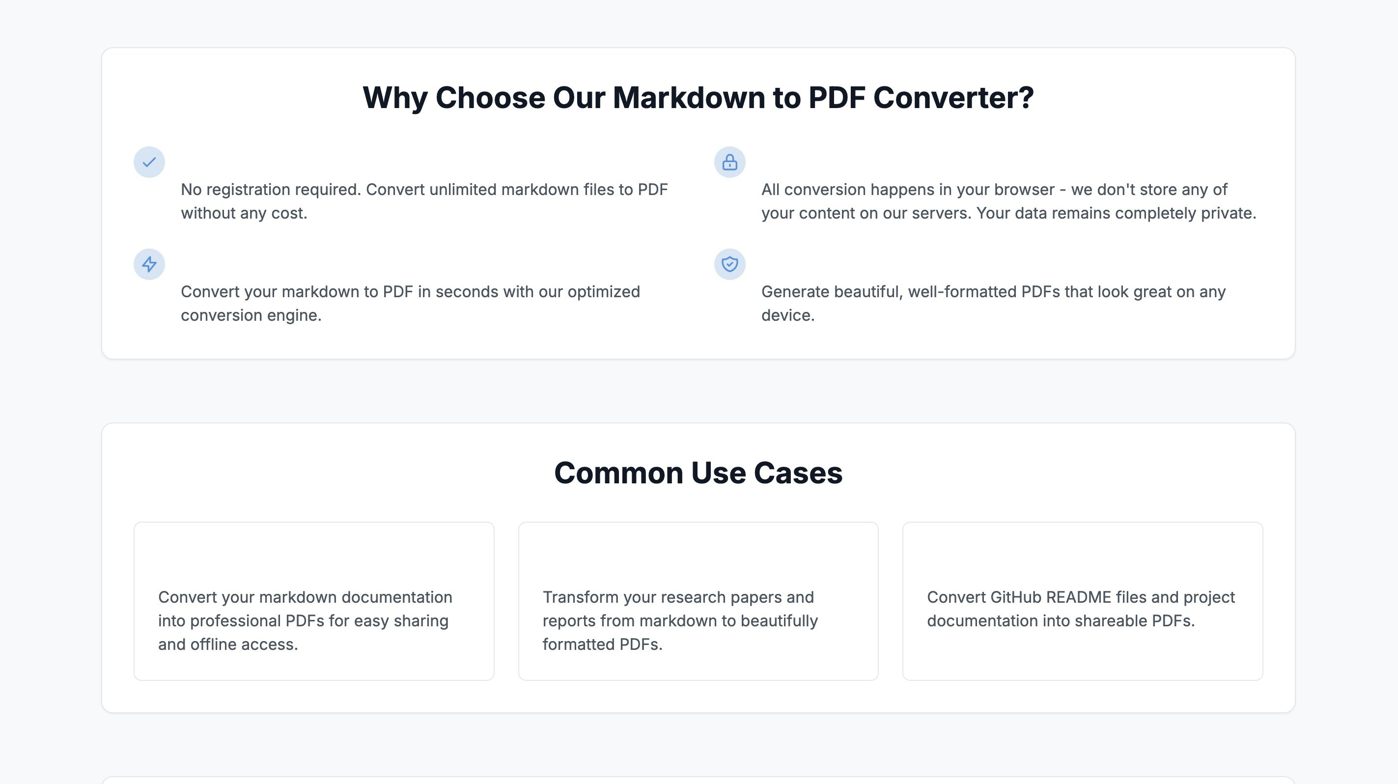 Markdown zum PDF -Konverter media 1