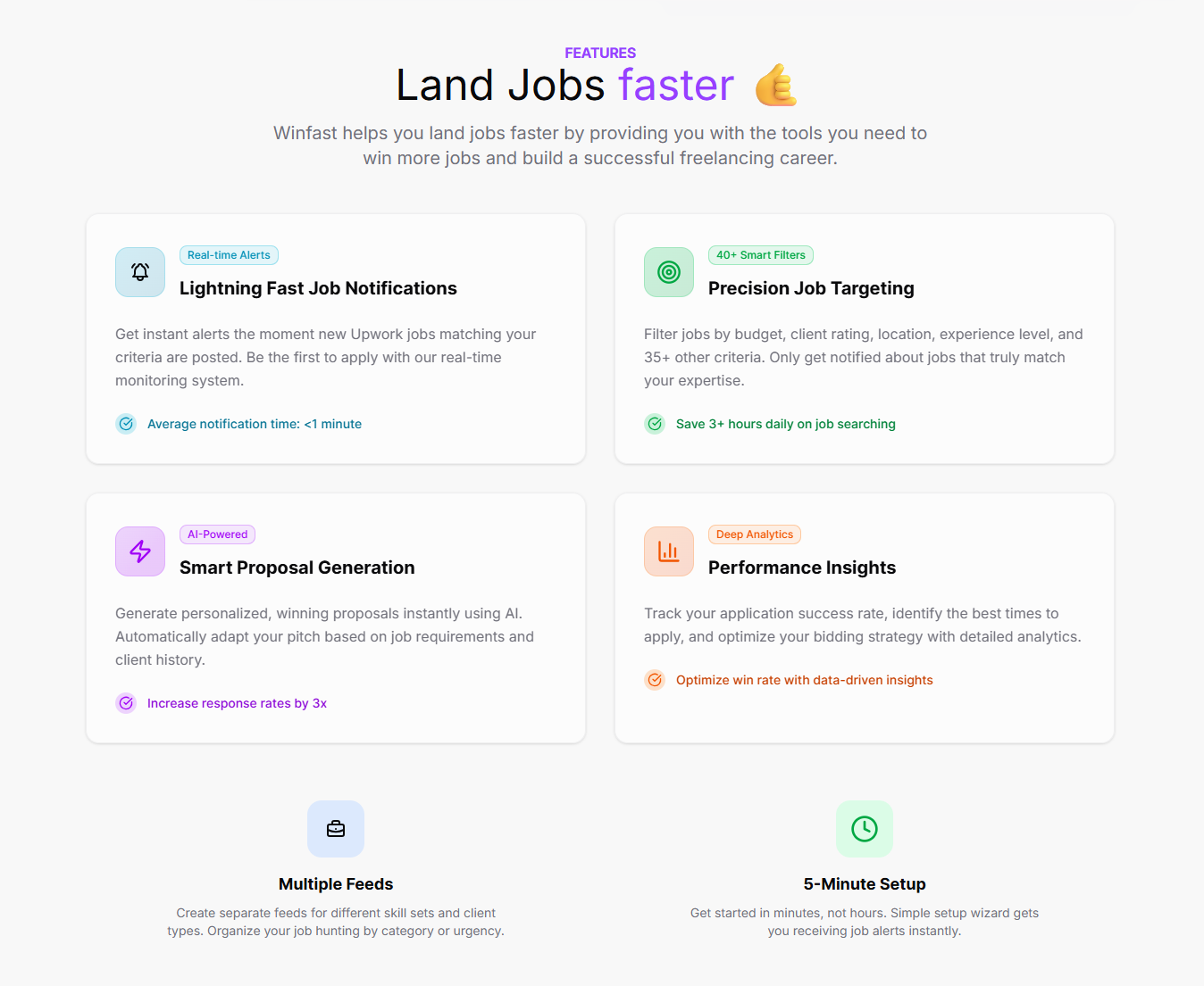 Média Winfast - Upwork Copilot - Saisissez les travaux de travail plus rapidement avec les alertes rapides et intelligentes 2