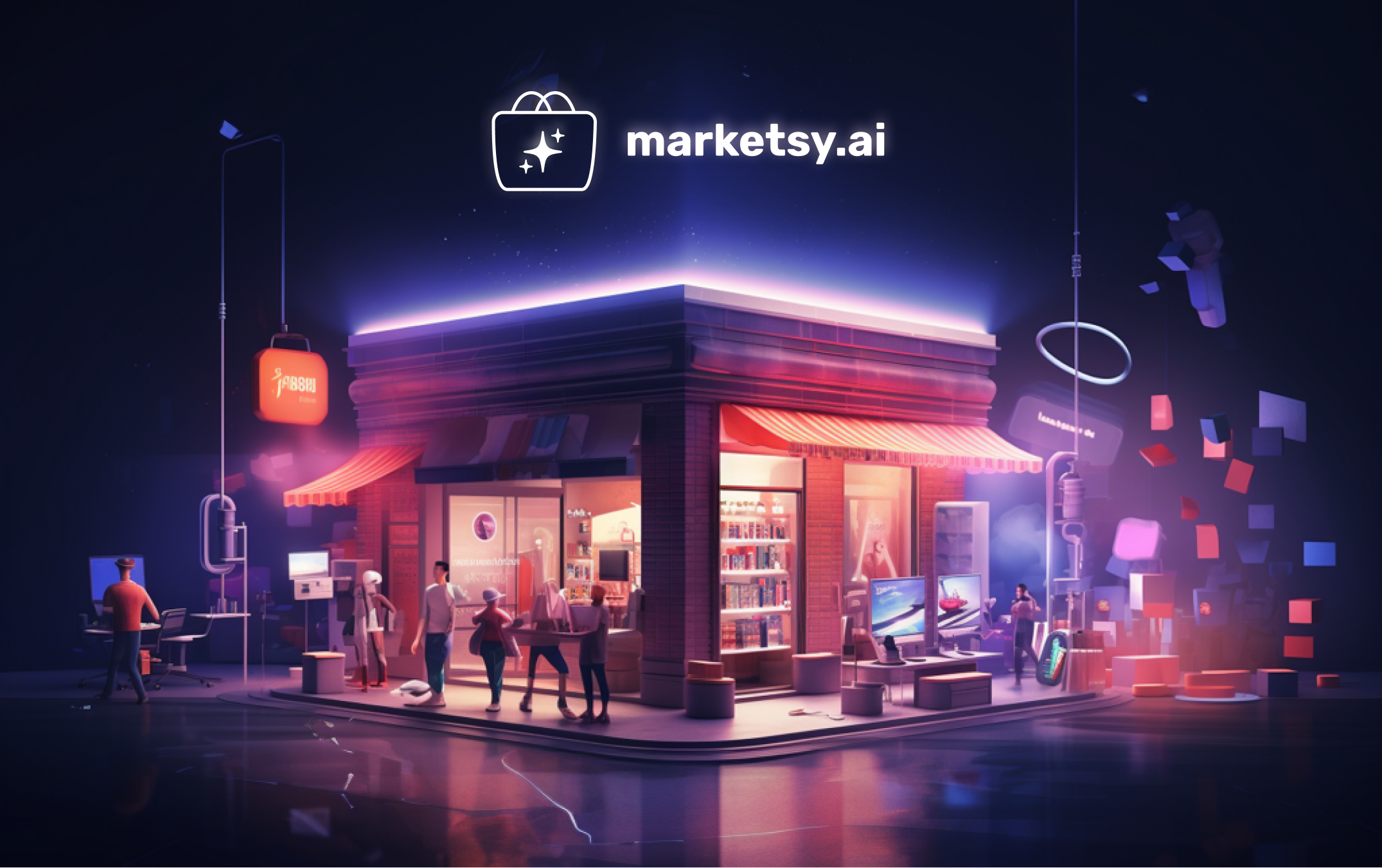 startuptile Marketsy.ai-Single prompt - single ready to go e-store