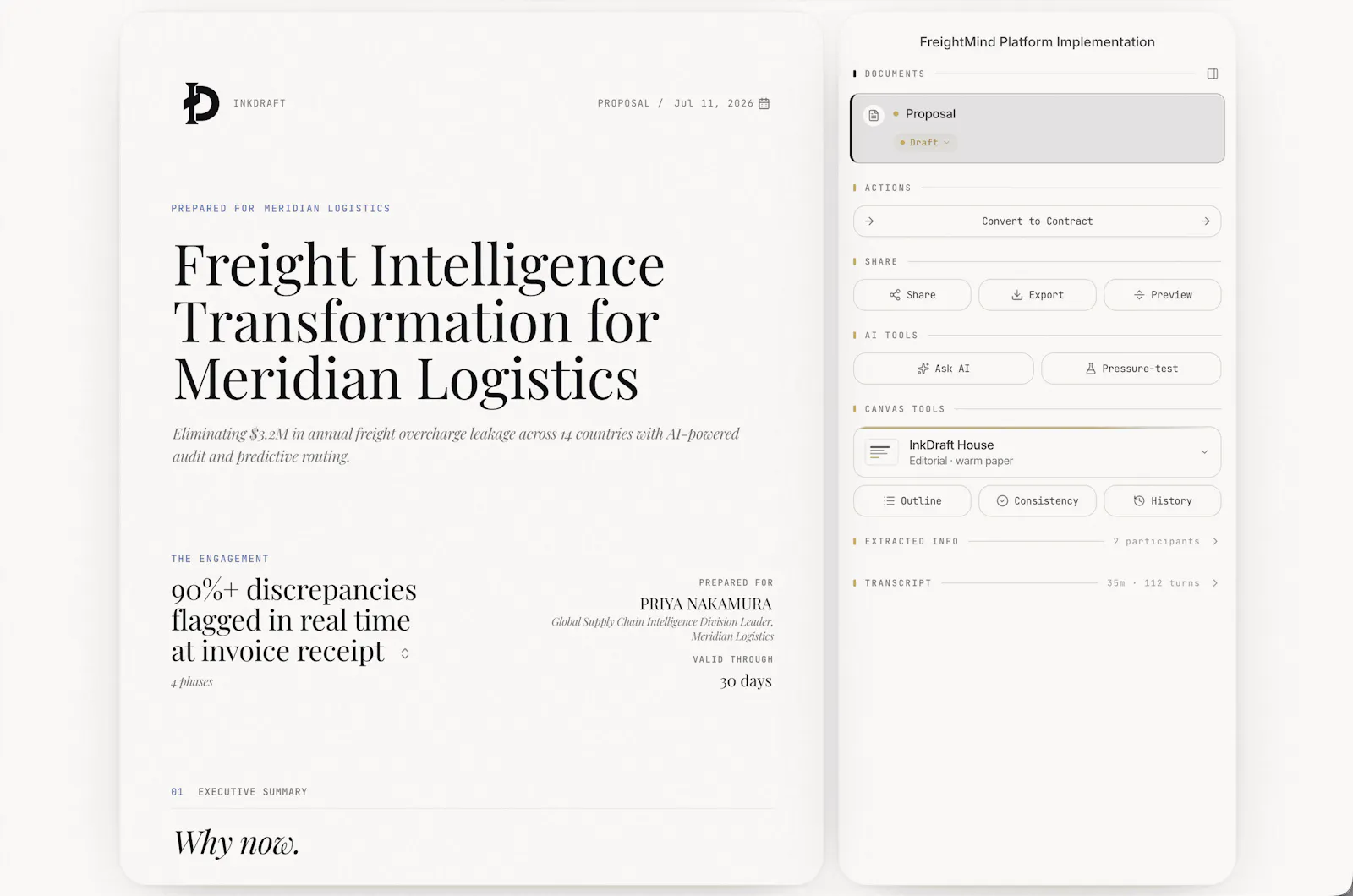 InkDraft screenshot 1