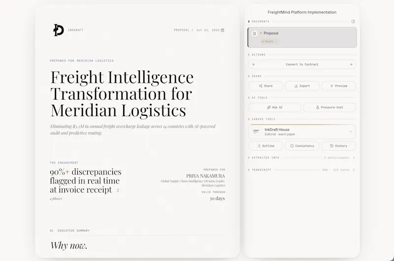 InkDraft screenshot 1
