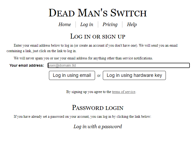 Dead Man's Switch gallery image