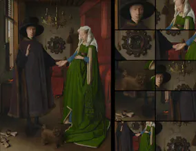 How to read a painting gallery image