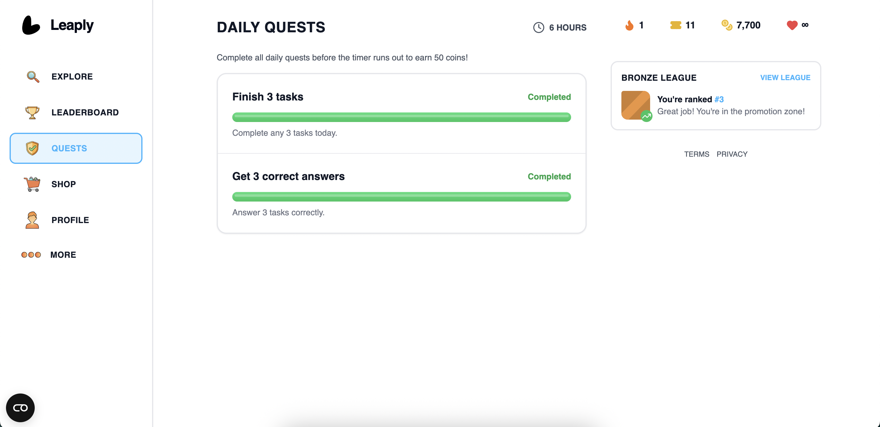 Leaply - Screenshot 3 showing product features and functionality