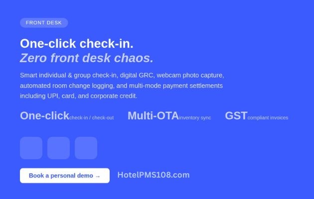 Hotelpms108 - Cloud Hotel PMS gallery image