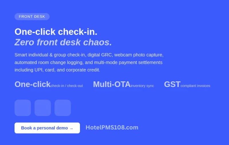 Hotelpms108 - Cloud Hotel PMS screenshot 2