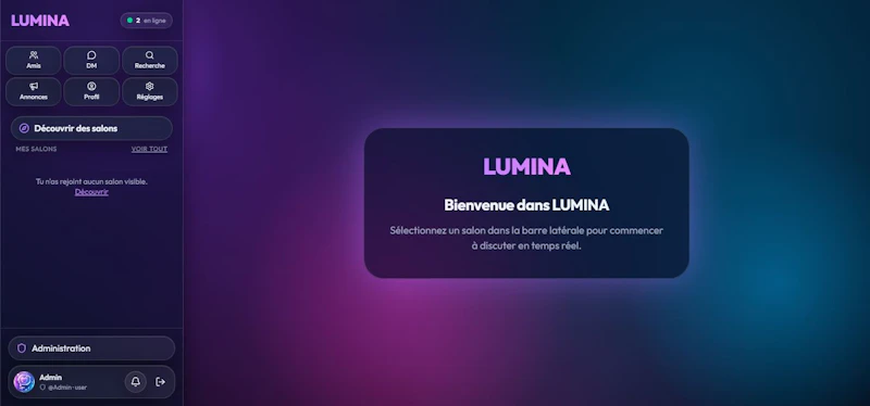 LUMINA - Online Tchat  screenshot 2