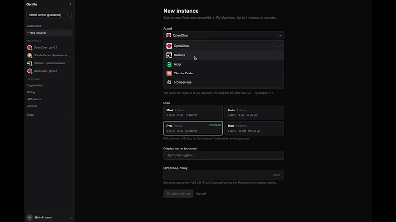 Gentity screenshot 1 (video preview)