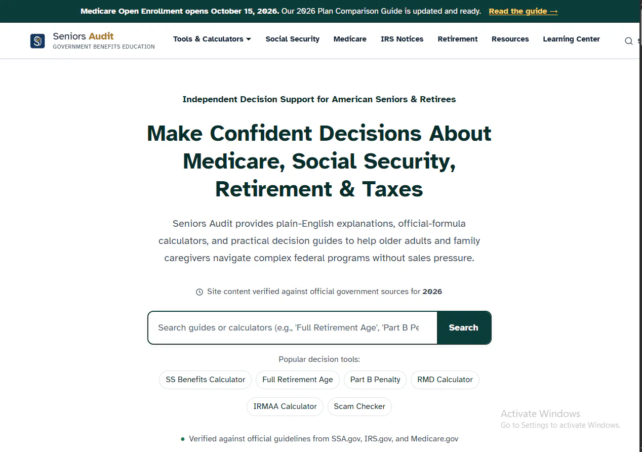 Seniors Audit gallery image
