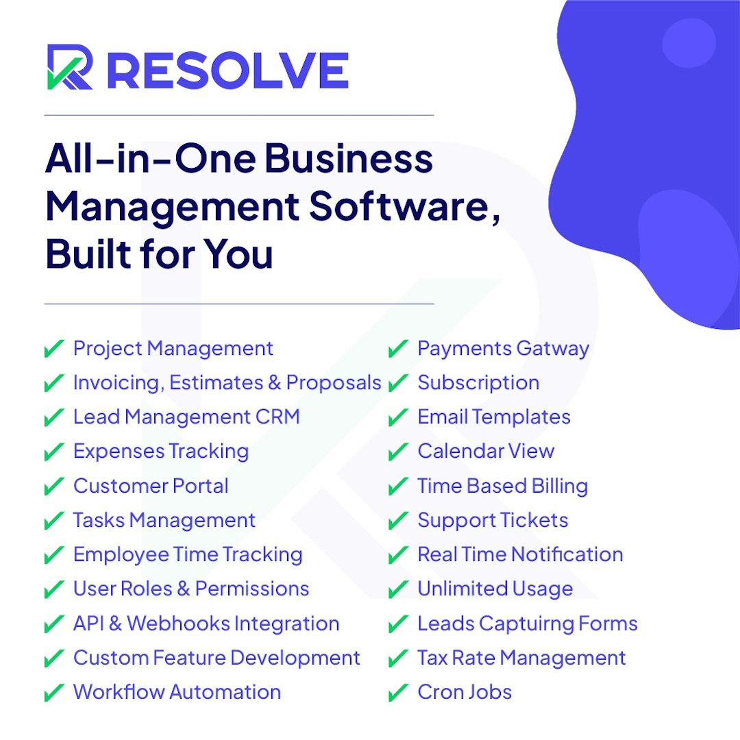 Resolve Work - Main product screenshot demonstrating key features and user interface