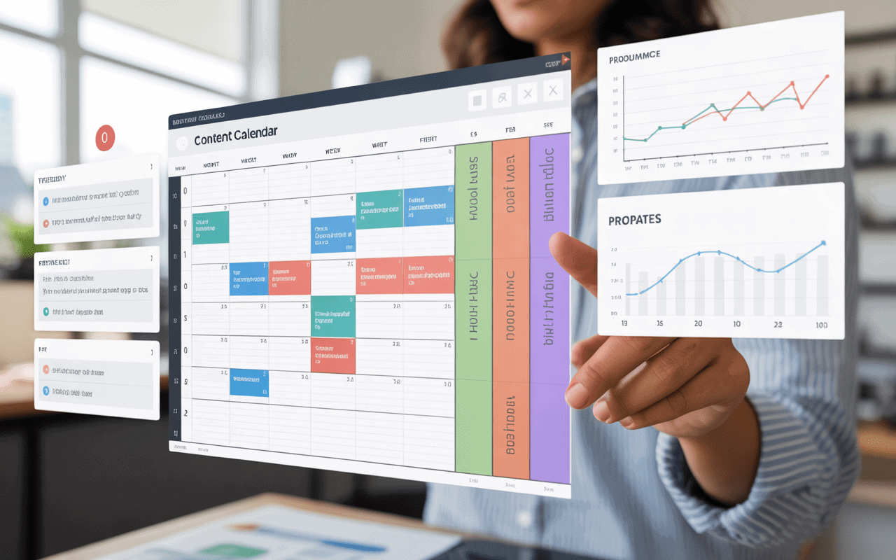 SEO Content Calendar 2026 - Main product screenshot demonstrating key features and user interface