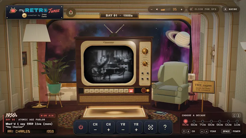 MyRetroTunes screenshot 2