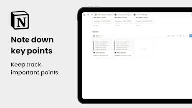 Notion Course Manager gallery image