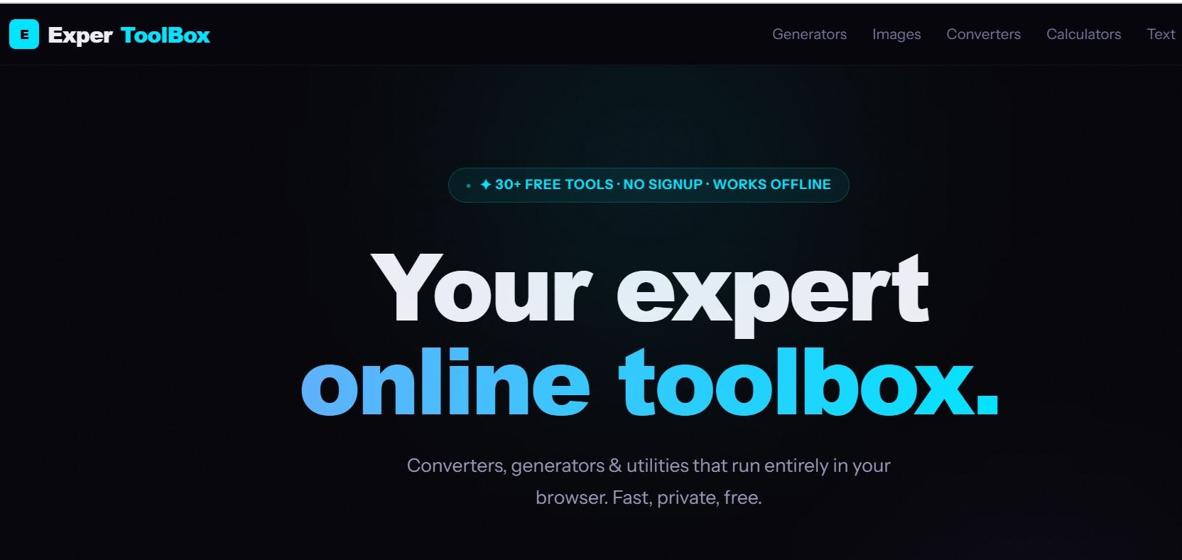 ExperToolBox — Free Online Tools  gallery image