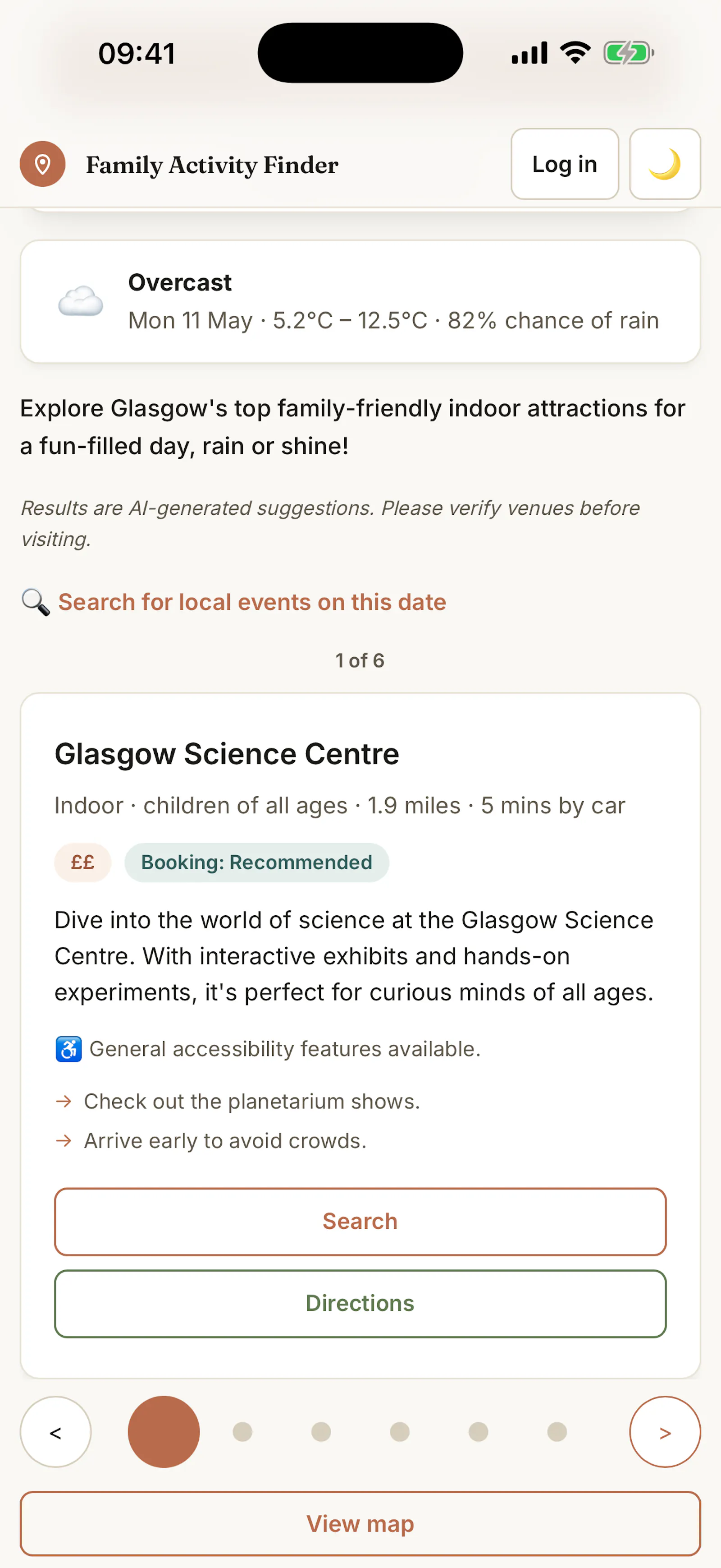 Family Activity Finder screenshot 3