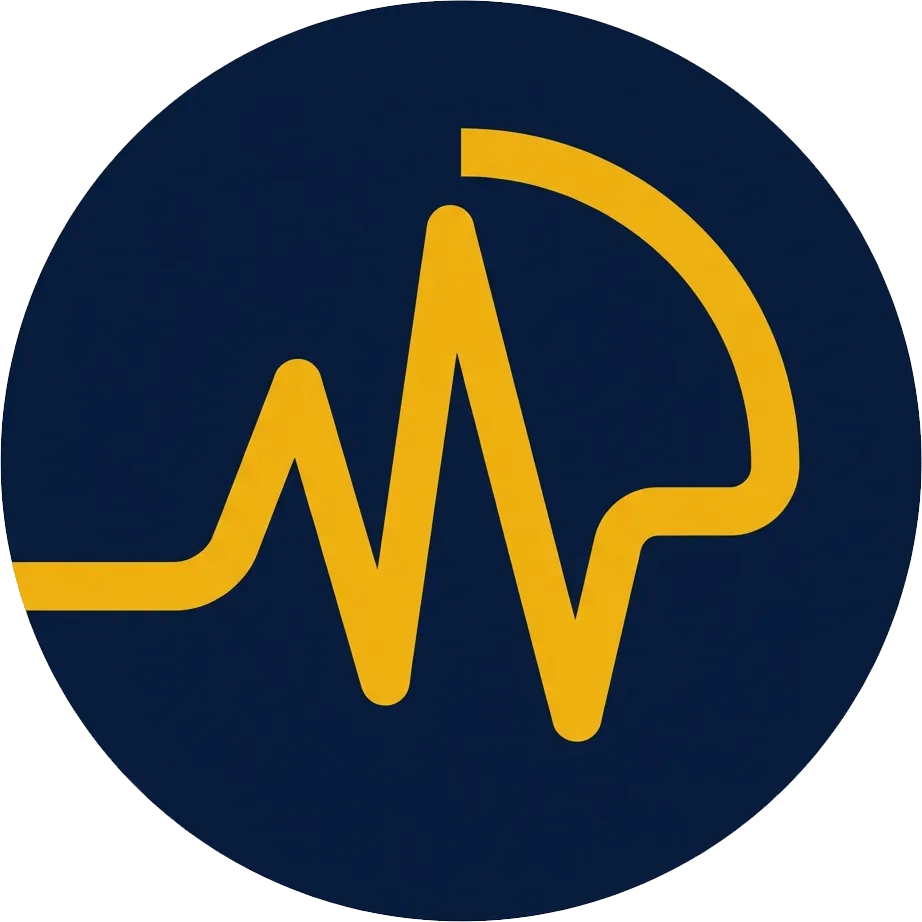 FolioPulse - Product Hunt launch logo and brand identity