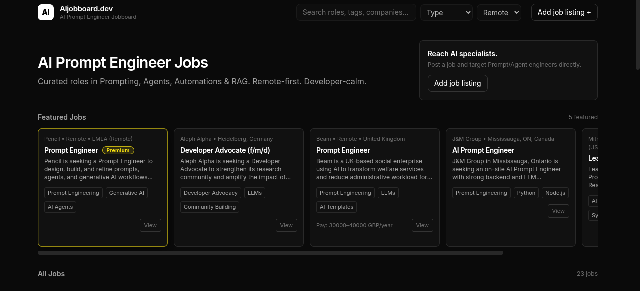 AI Jobboard gallery image