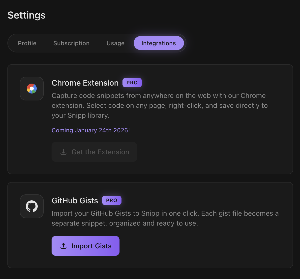 Snipp - Screenshot 5 showing product features and functionality