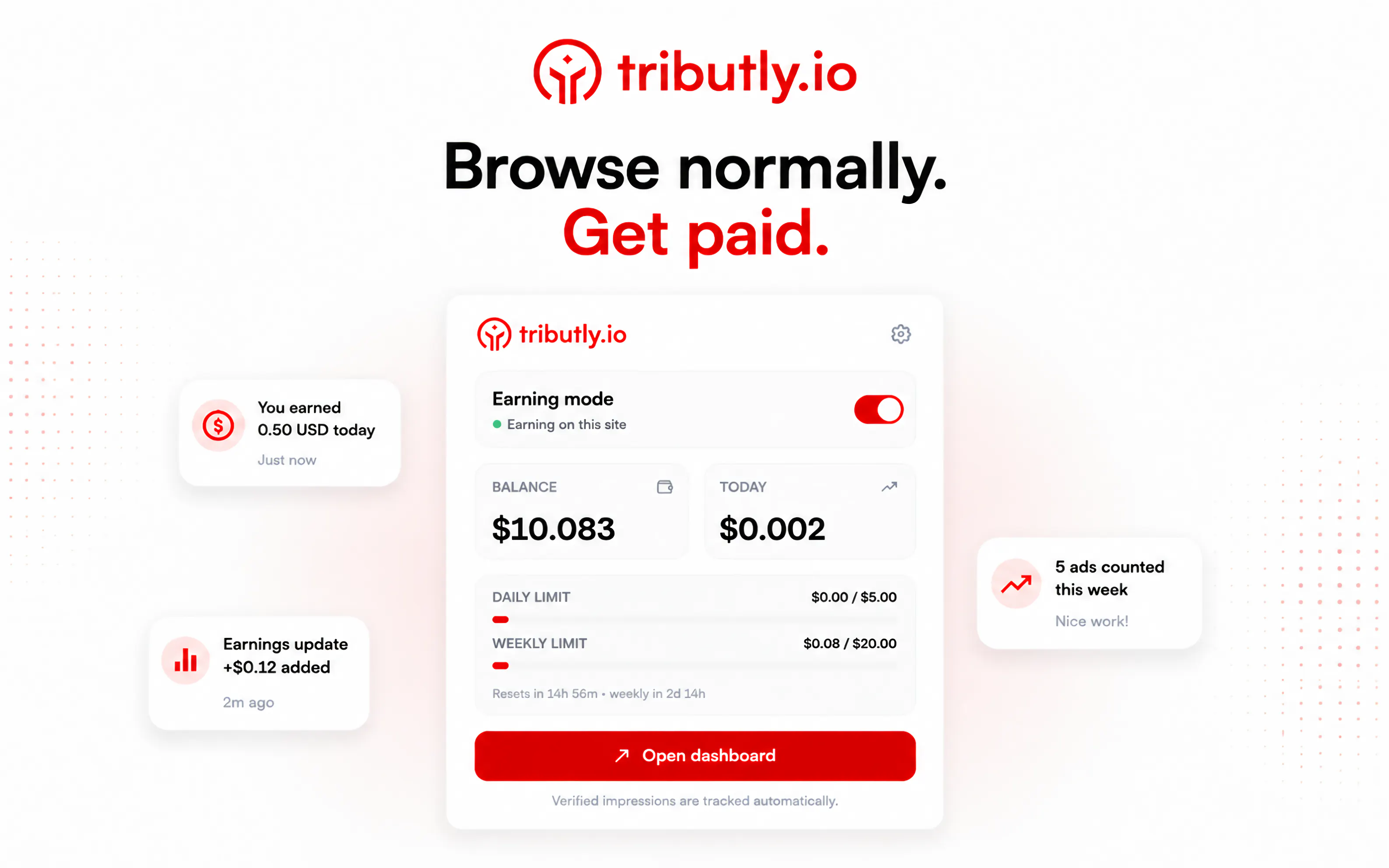 Tributly-Turn AI waiting time into money screenshot 2