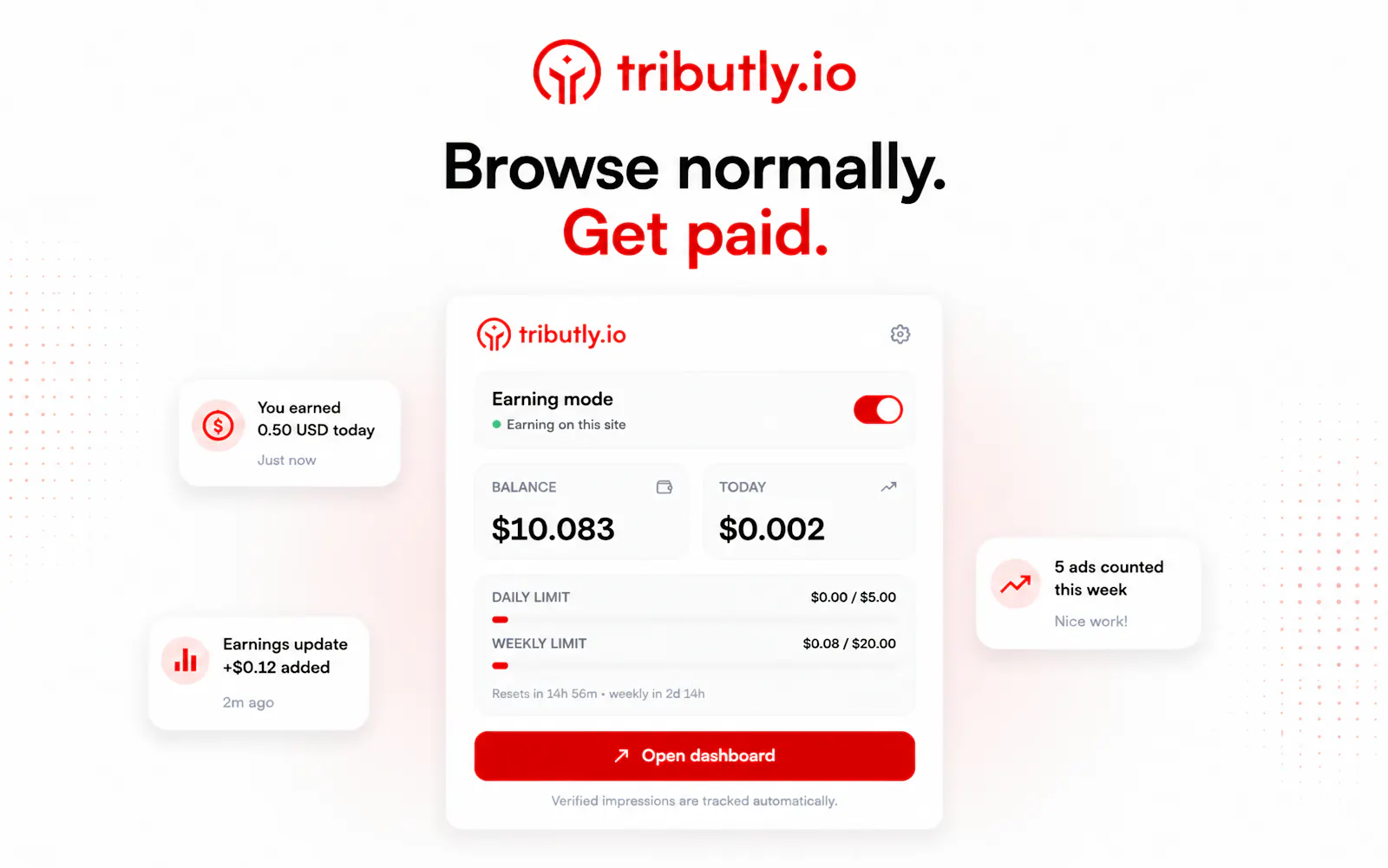 Tributly-Turn AI waiting time into money screenshot 3