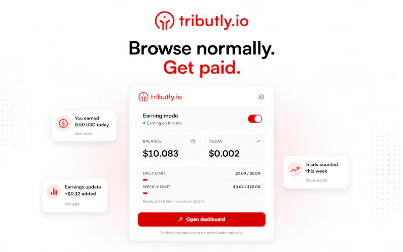 Tributly-Turn AI waiting time into money screenshot 3