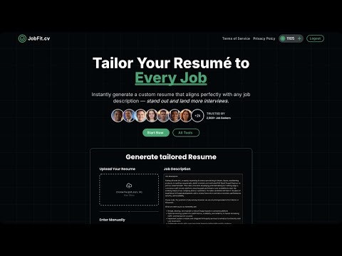 JobFit CV gallery image