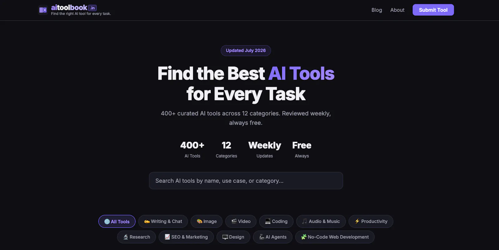 AI Tool Book screenshot 1