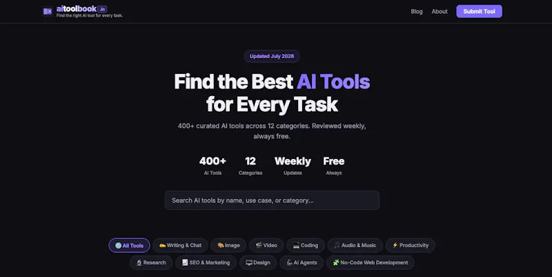 AI Tool Book screenshot 1