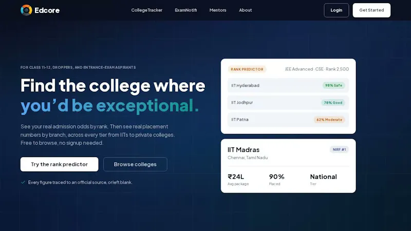 Edcore screenshot 1 (video preview)
