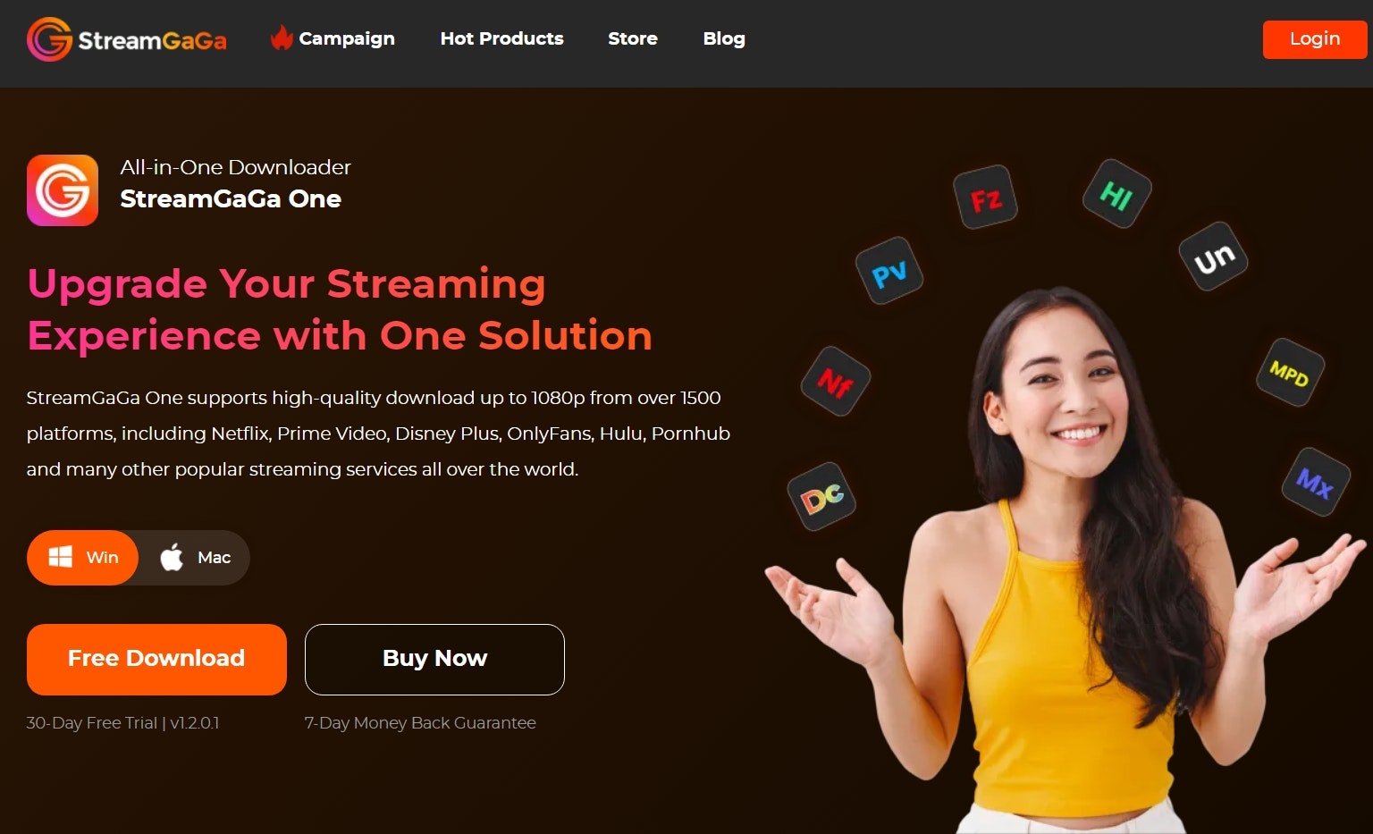 Streamgaga One - Un potente strumento per scaricare video dai servizi di streaming media 1
