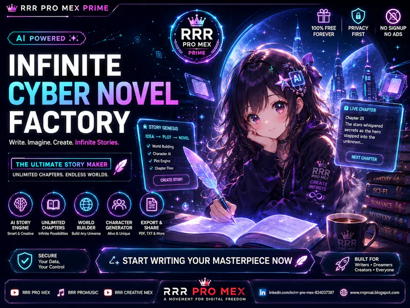 Infinite Cyber Novel Factory screenshot 1