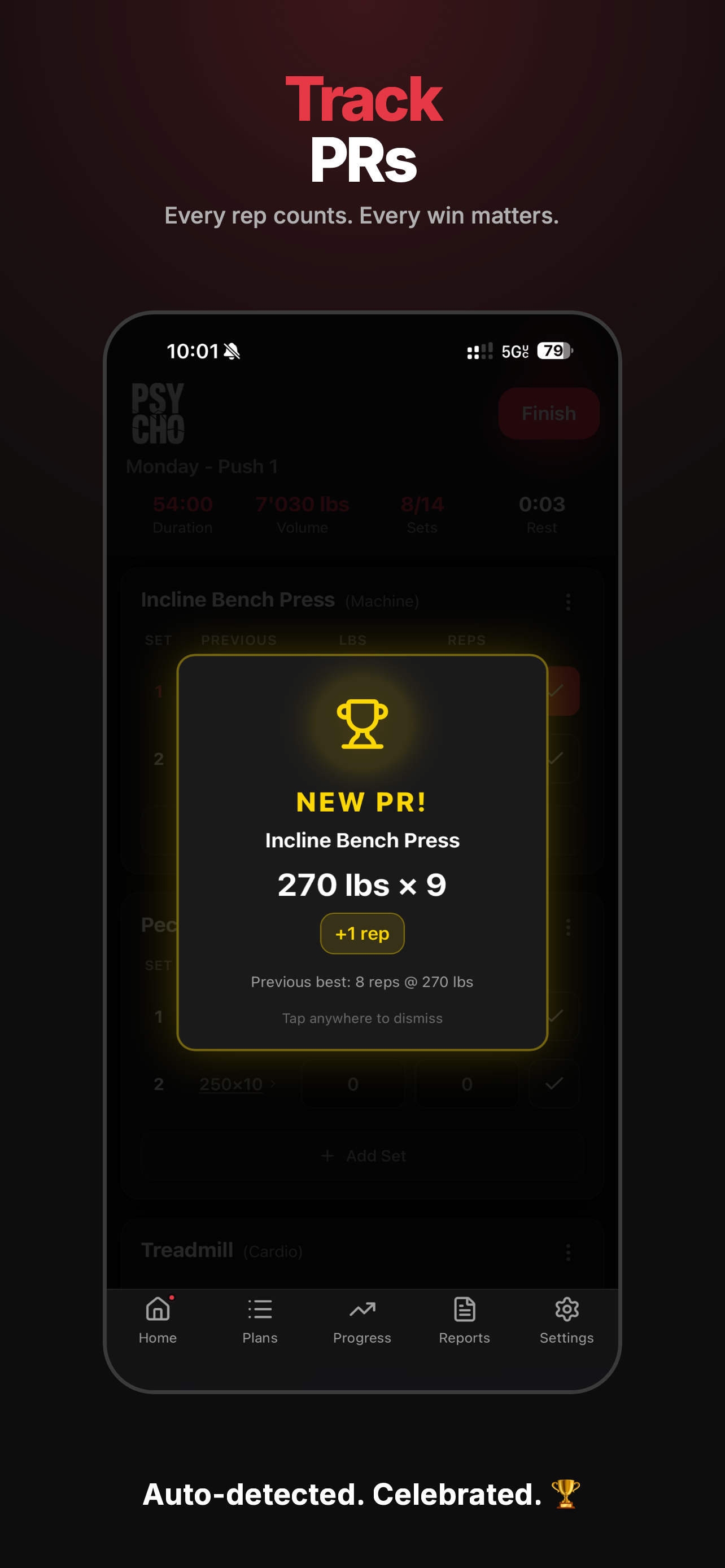 GymPsycho - Screenshot 2 showing product features and functionality