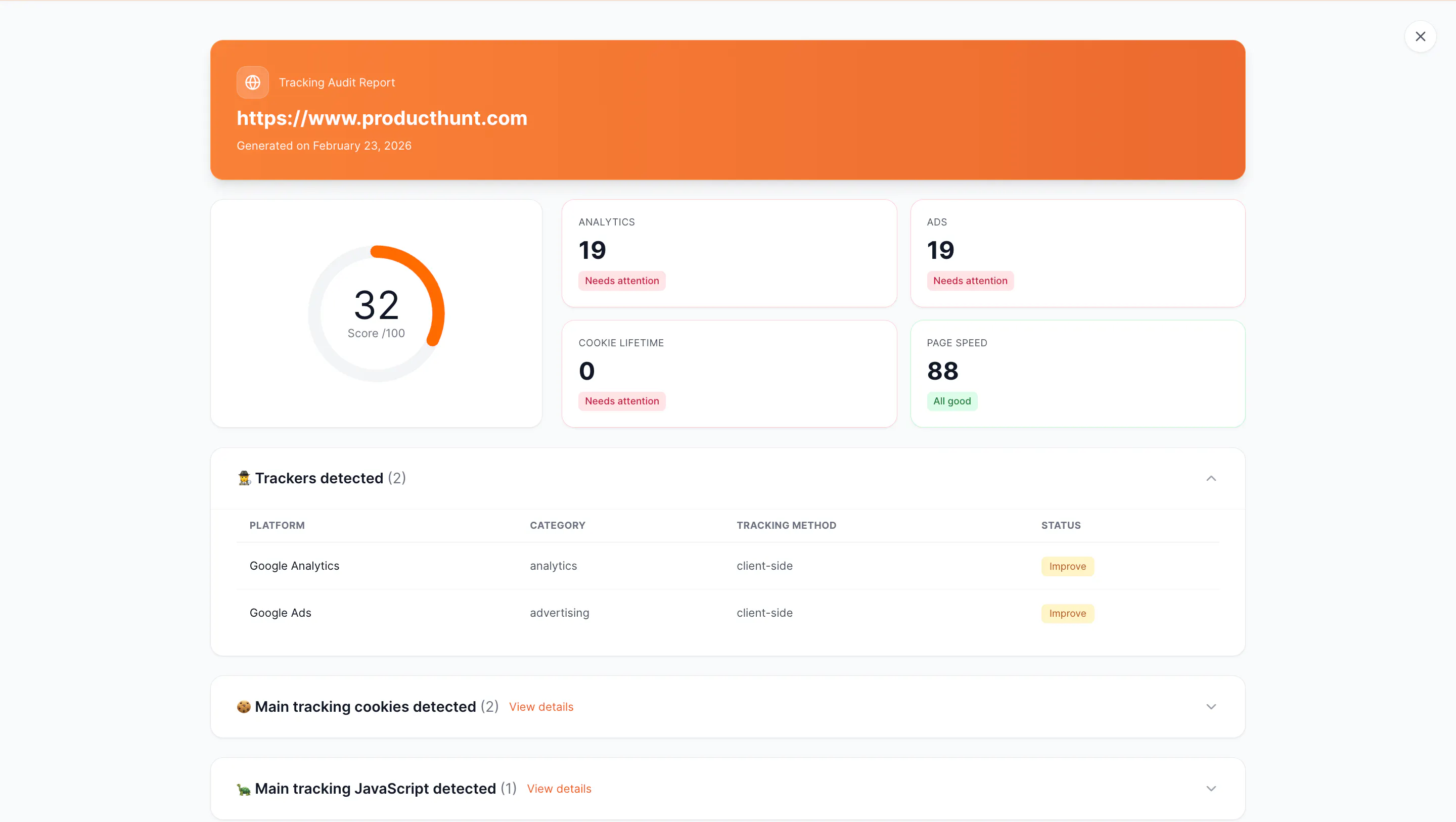 Free Pixel & CAPI Tracking Audit gallery image