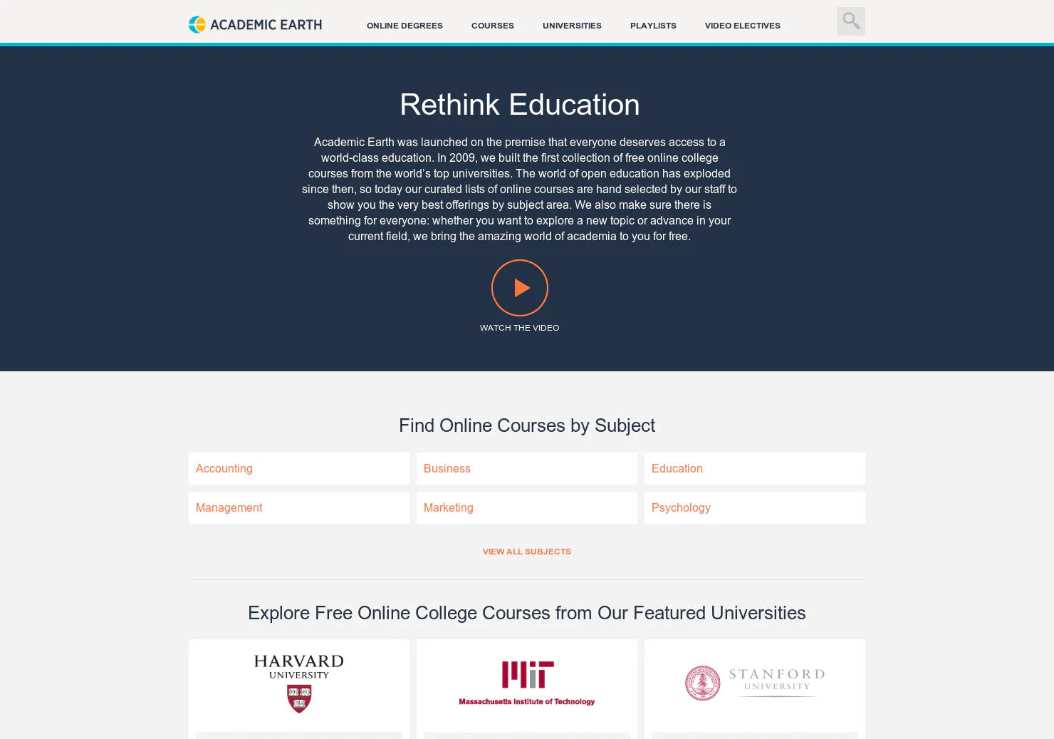 Academic Earth