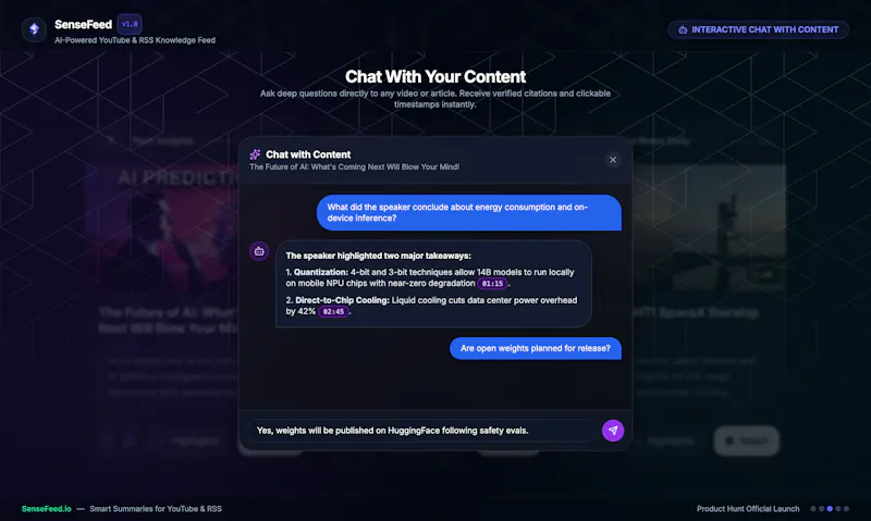 SenseFeed screenshot 3