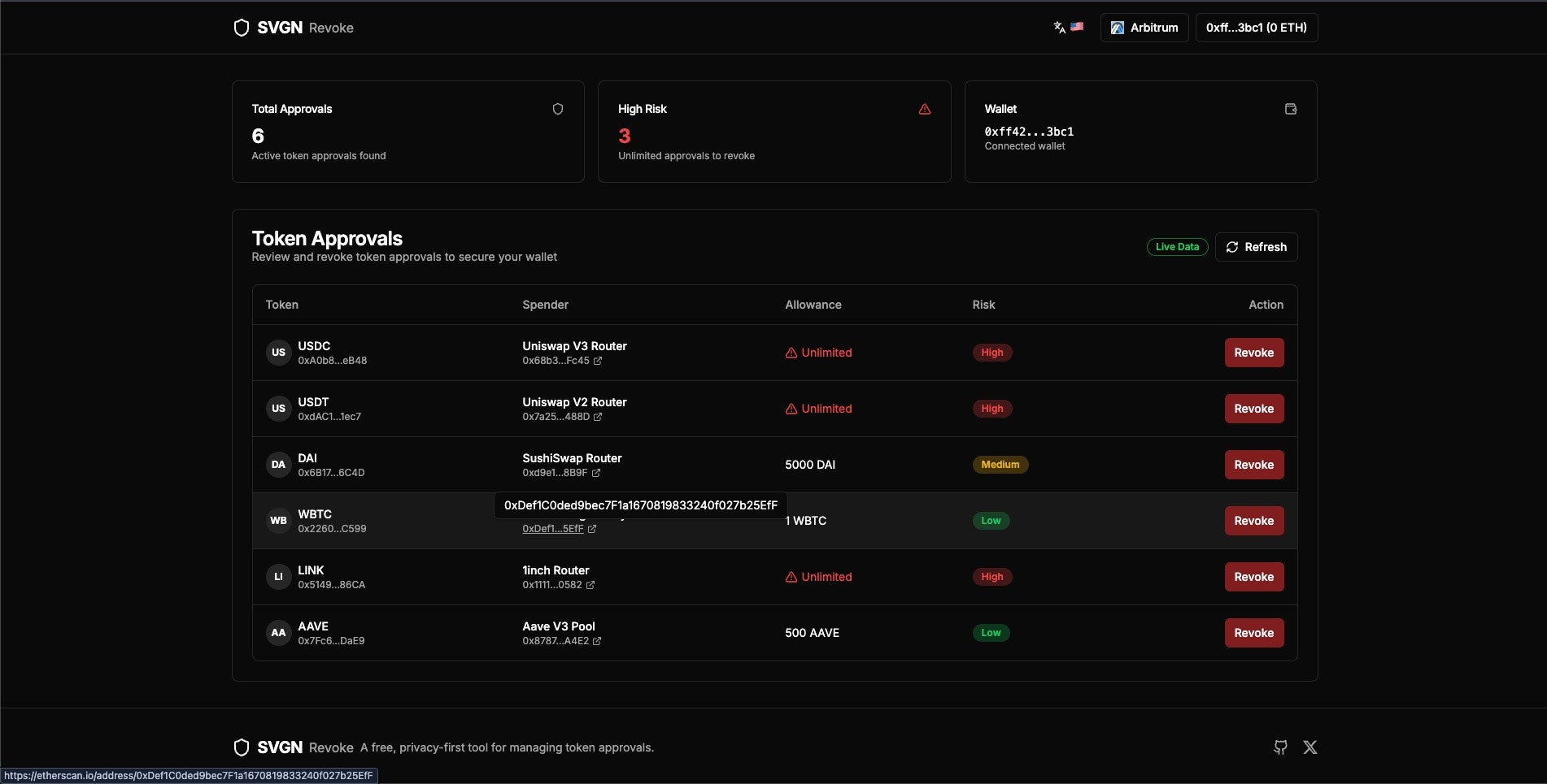 Sovereign Revoke gallery image