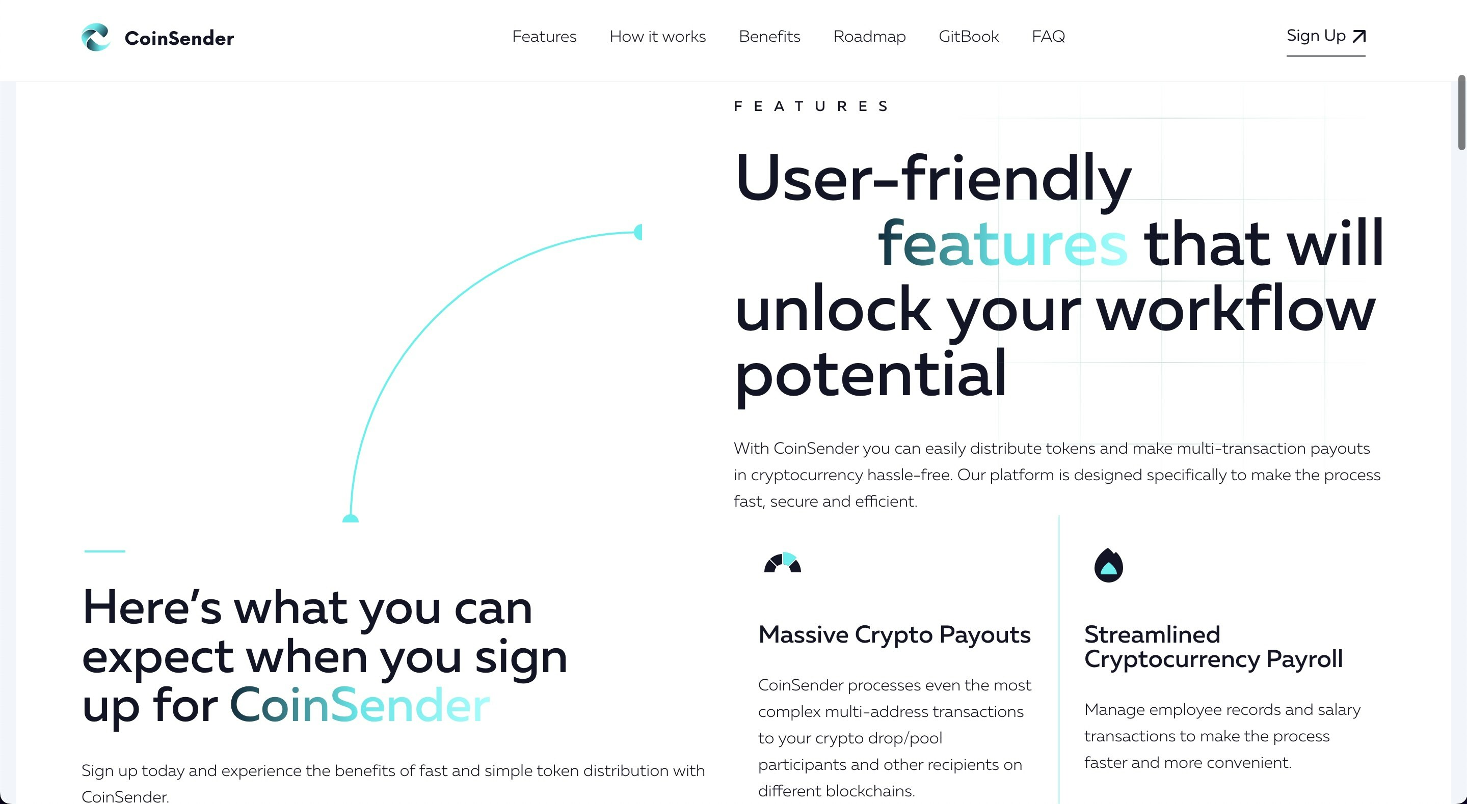 startuptile CoinSender-Ultimate token distribution and management platform