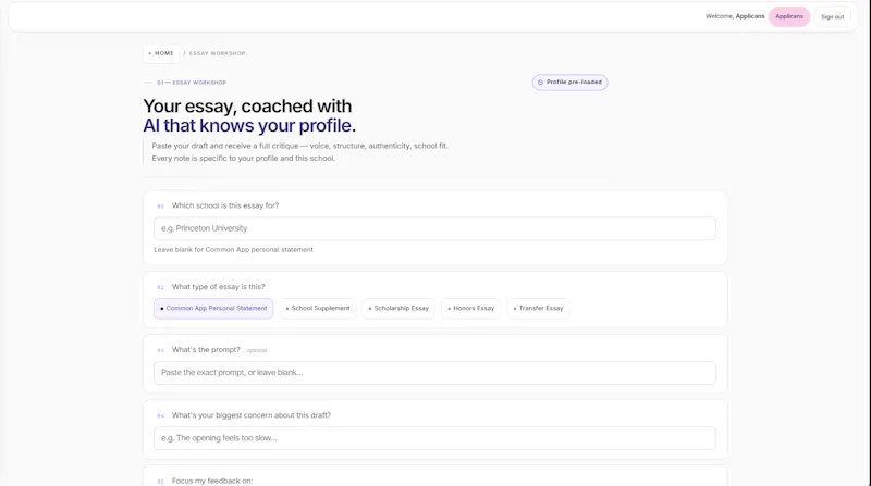 Applicans screenshot 4
