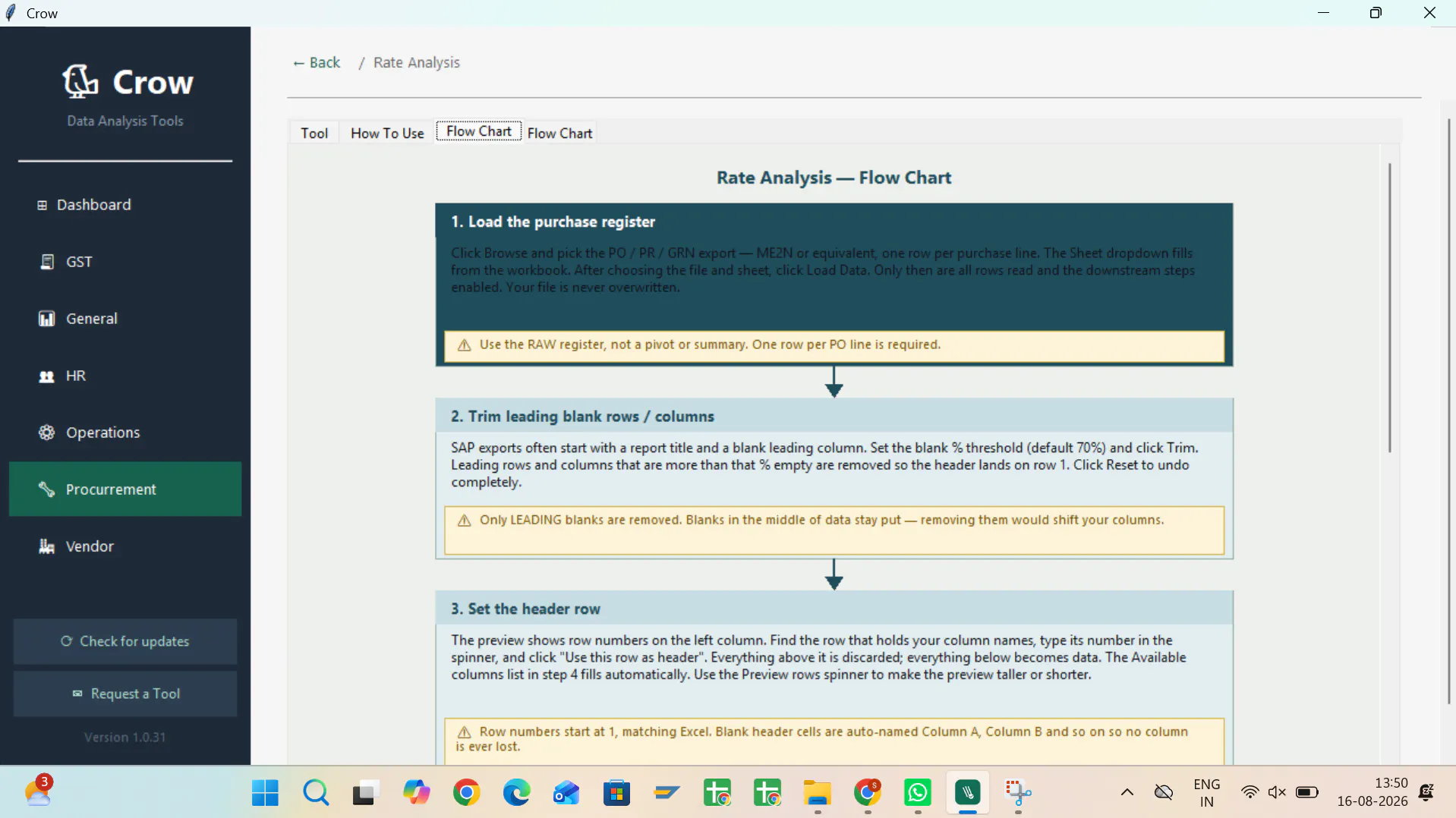 Crow - Data Analytics tool gallery image