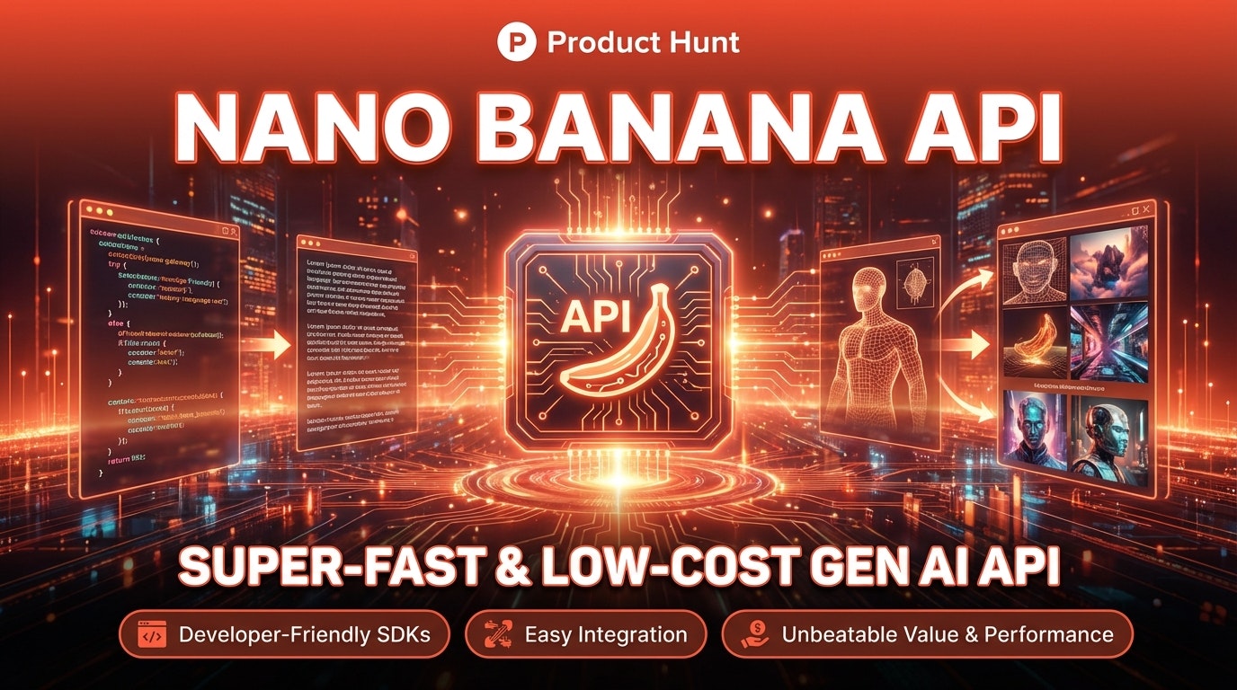 Nano Banana API - Screenshot 2 showing product features and functionality