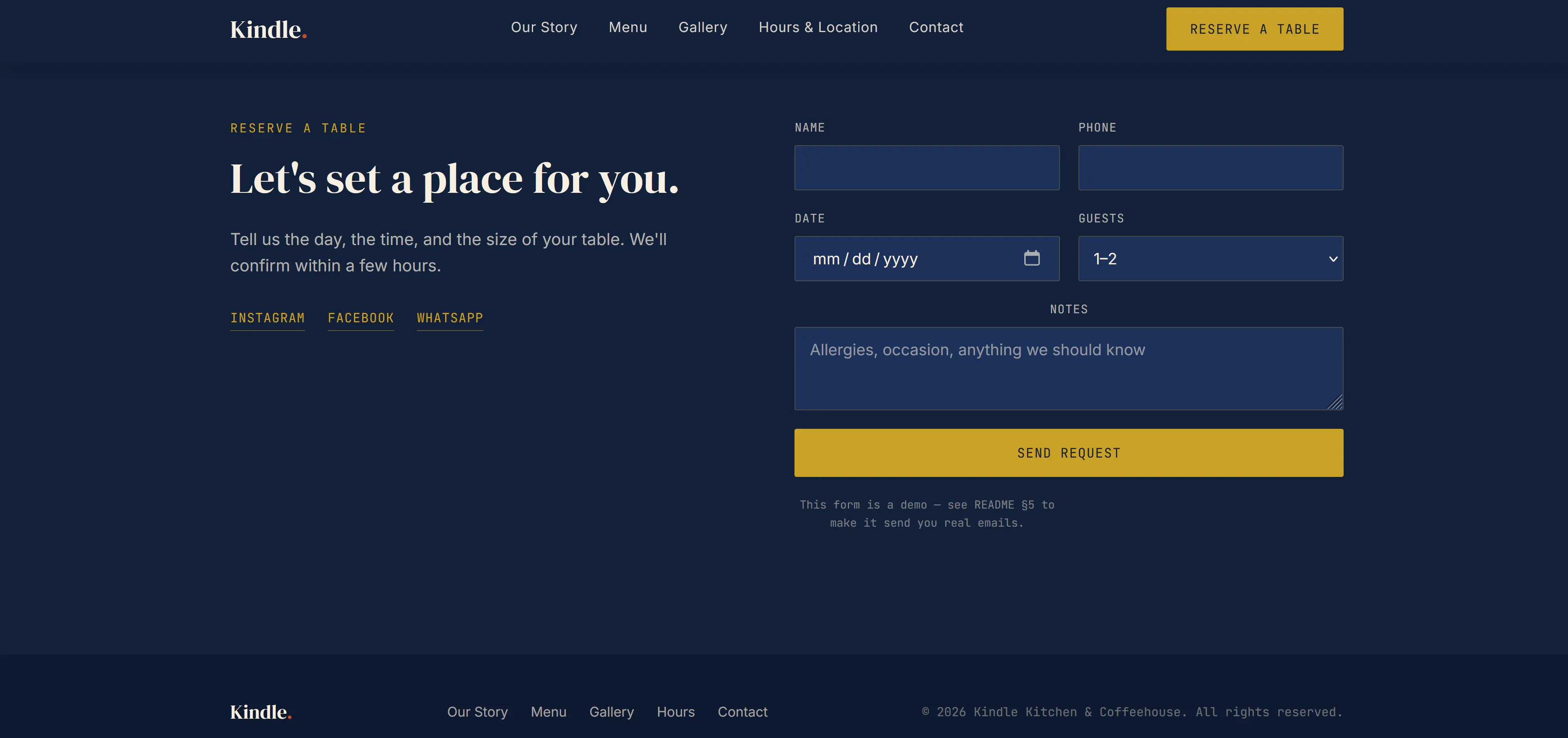 Modern HTML5 Template gallery image