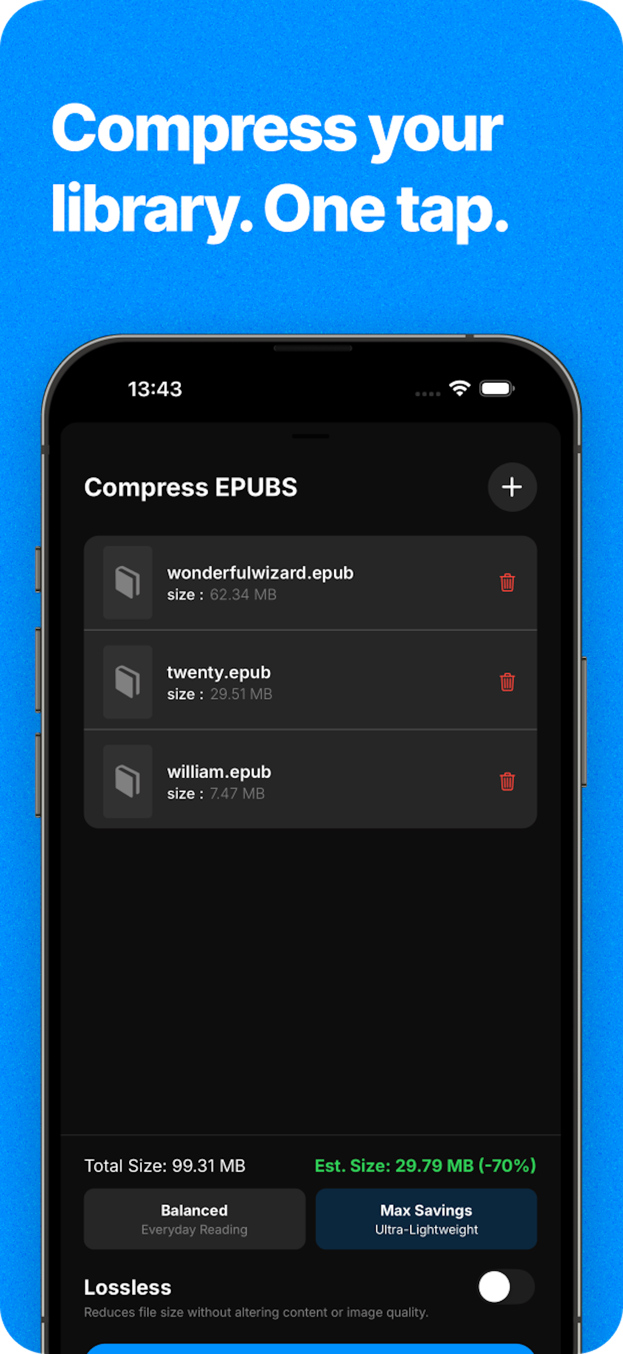 EPUB Compressor gallery image