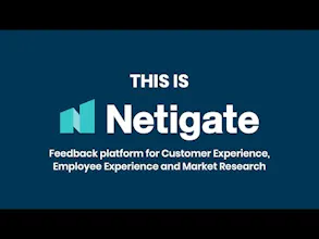 Netigate Survey Tool, Feedback Platform gallery image