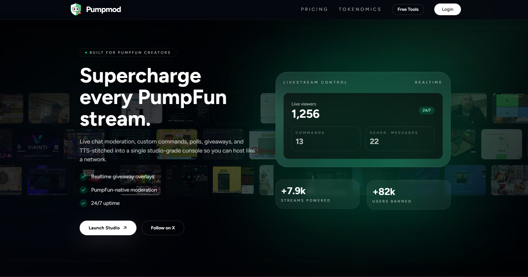 PUMPMOD - Main product screenshot demonstrating key features and user interface